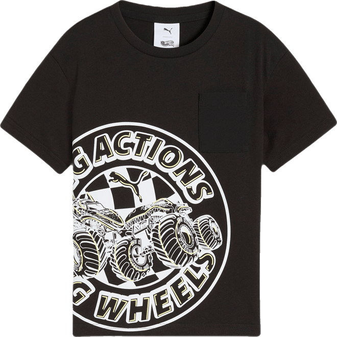 PUMA x HOT WHEELS™ MONSTER TRUCKS Little Kids' Graphic T-Shirt