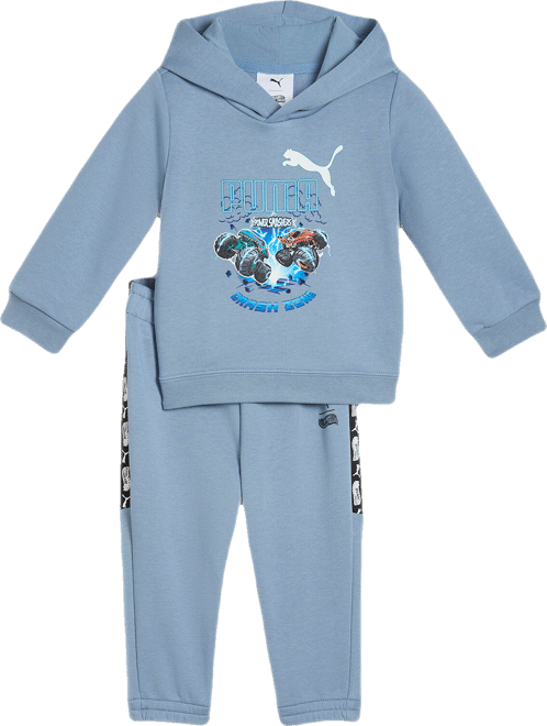 PUMA x HOT WHEELS™ MONSTER TRUCKSs' Sweatshirt and Sweatpants Set, Toddlers