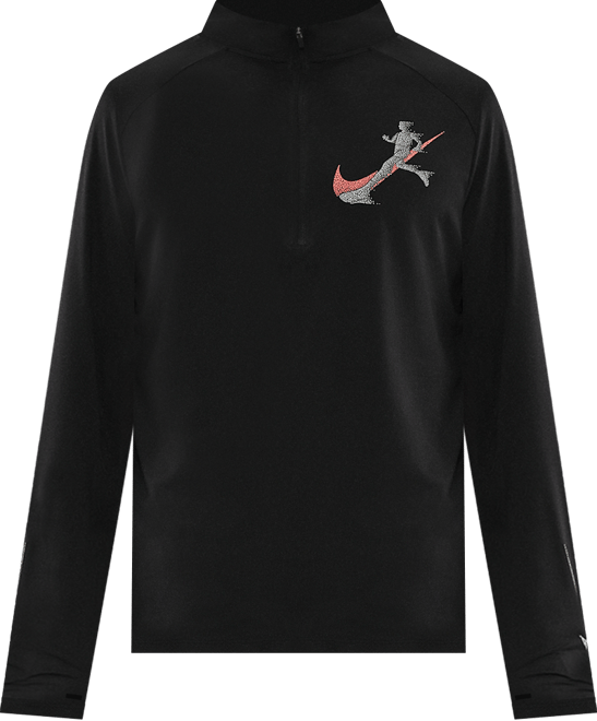 Nike Stride 男款 Dri-FIT UV 半開襟拉鍊跑步上衣