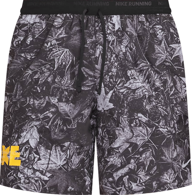 ナイキ ストライド メンズ Dri-FIT 18cm プリント ランニングショートパンツ (インナー付き)