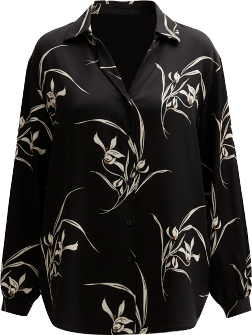 Women's Lillibet Large Floral Print Shirt