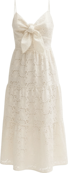 Women's Onita Tiered Broderie Anglaise Midi Dress