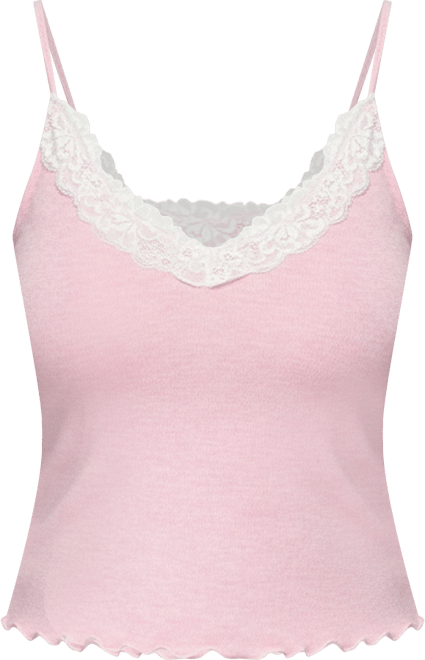 Womens Gabrietta Lacey Tank Top