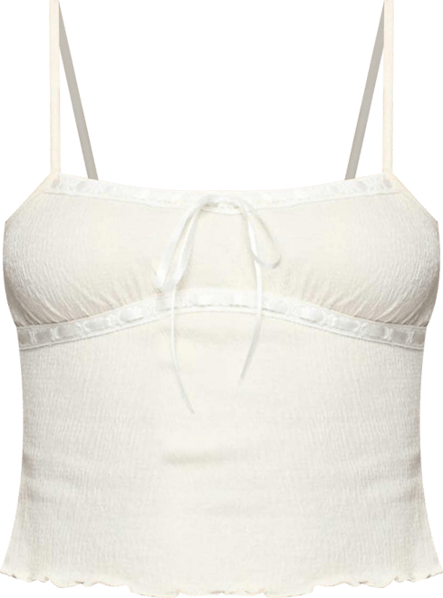 Women's Misty Lacey Textured Tank Top