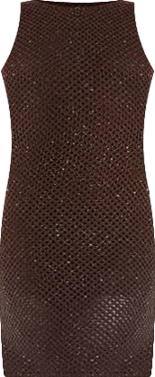 Womens Seraphina Sequin Crochet Dress