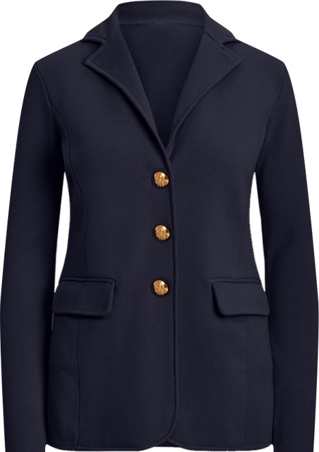 Petite Sweater-Knit Blazer