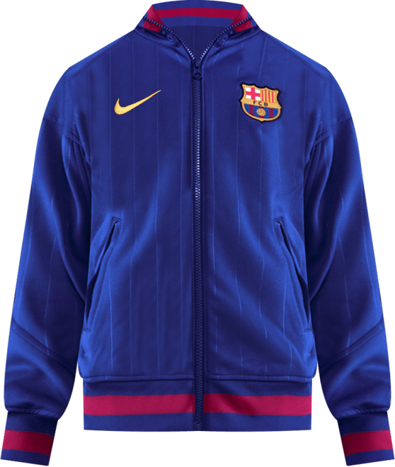 F.C. Barcelona Academy Pro Home Men's Nike Dri-FIT Football Anthem Jacket