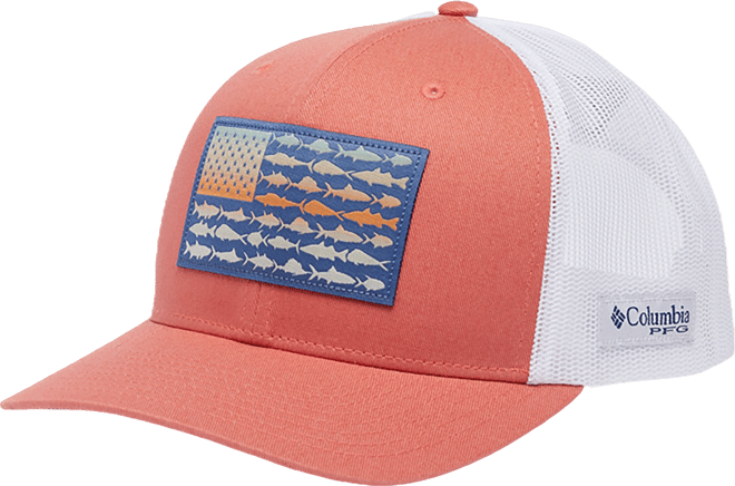 Columbia Sportswear Orange Columbia Pfg Hat Columbia Sportswear