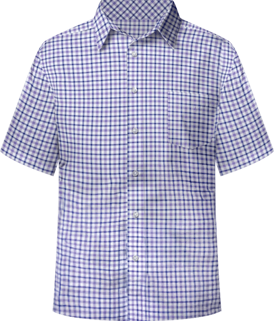 Big & Tall Wrinkle-Free Short-Sleeve Dress Shirt