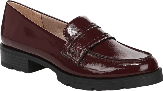 Women's London Lug Sole Penny Loafers