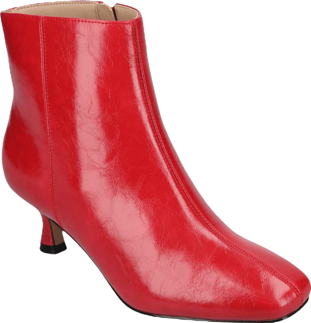 Women's Kelssa Square Toe Kitten Heel Dress Booties