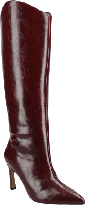 Women's Rehela Pointed Toe Stiletto Knee High Dress Boots