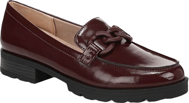Women's London 2 Chain Detail Lug Sole Loafers
