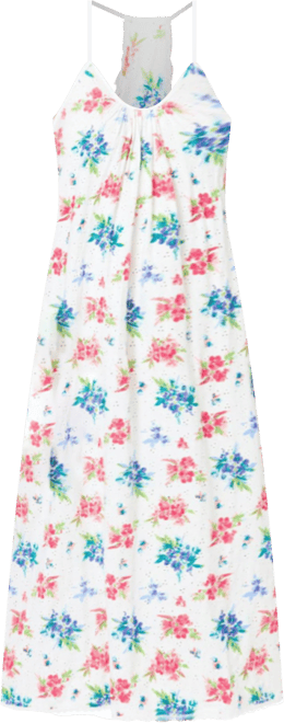 Women's Breezy Eyelet Knit Long Nightgown