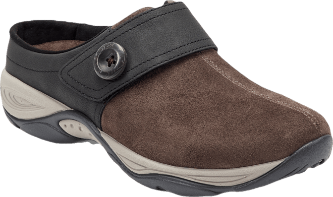 Women's Edline Button Strap Slip-On Mules