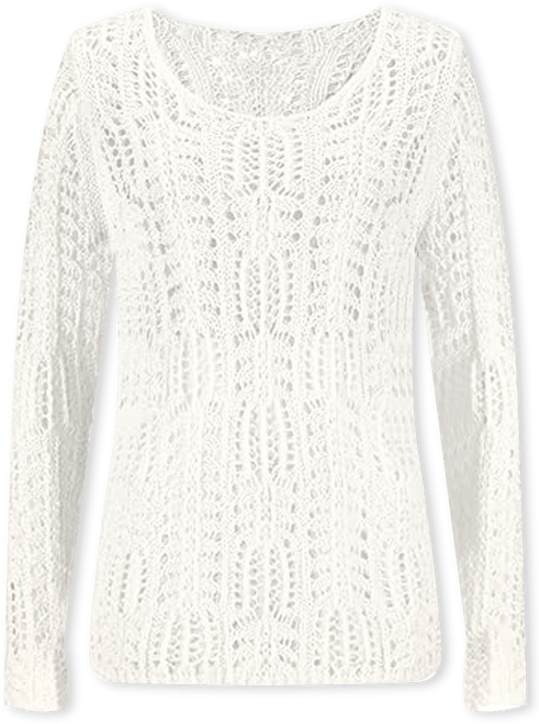 Women's Open Knit Sweater
