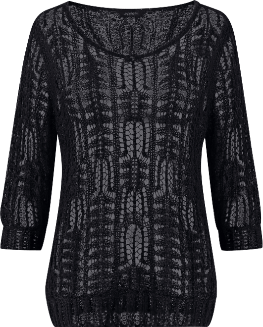 Women's Open Knit Sweater