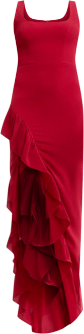 knee length dresses for ladies Dress The Population Women's Charlene Gown - Pink - Size XXL