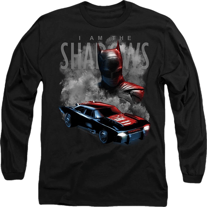 Men's The (2022) Batmobile Long Sleeve Adult T-Shirt