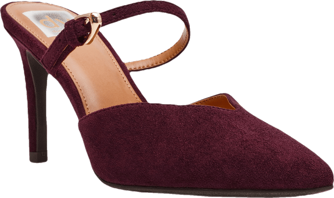 Women's Elleganza Buckle Strap Two Piece Pumps