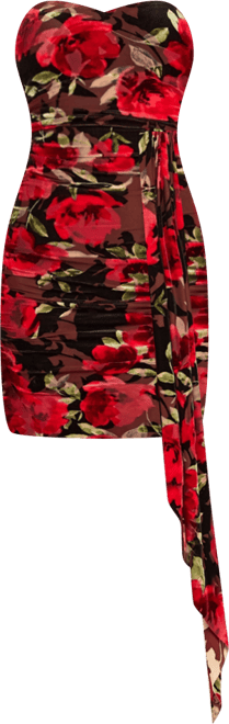 Juniors' Sleeveless Sweetheart Bodycon Dress