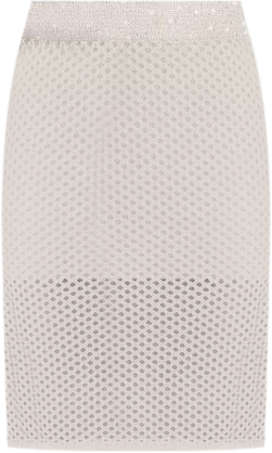 Womens Addison Sequin Crochet Skirt