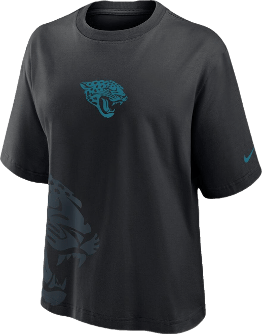 Women's Black Jacksonville Jaguars Boxy T-Shirt