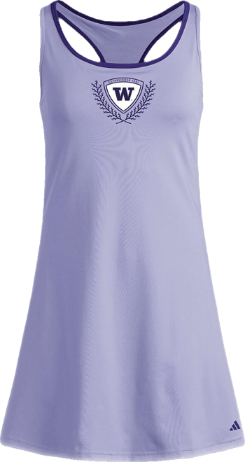 Women's Purple Washington Huskies Spring Fling Active Racerback Skort Dress