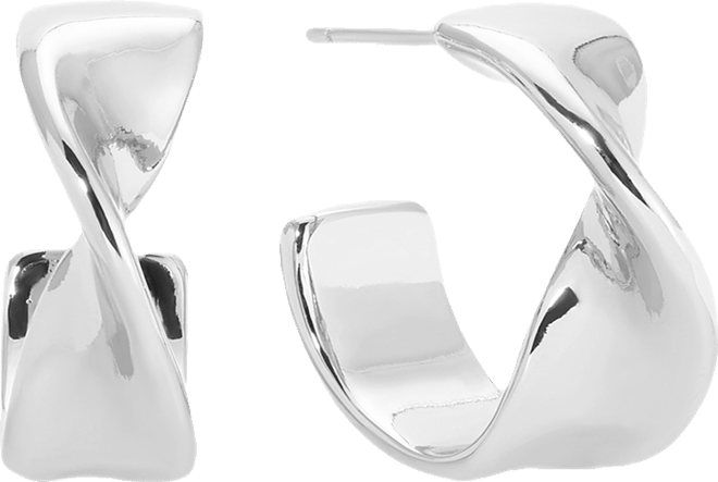 Heirloom Twist Small Hoops Earrings