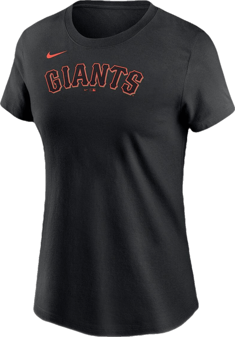 Women's Rafael Devers Black San Francisco Giants Name Number T-Shirt