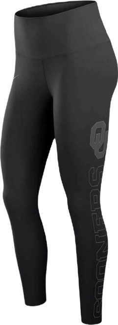 Women's Black Oklahoma Sooners Zenvy Performance Leggings