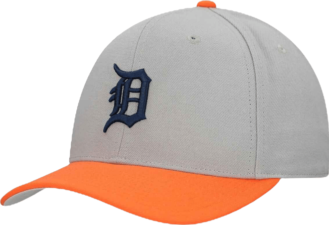 Men's and Women's Gray Detroit Tigers Basic Pro Adjustable Hat