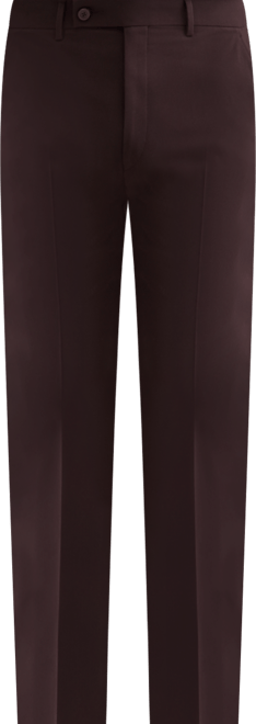 Men's Slim-Fit Solid Dress Pants