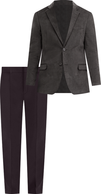 Men's Modern-Fit Nested Suit