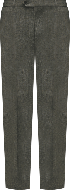 Men's Classic-Fit Wool-Blend Suit Pants