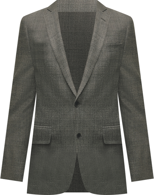 B by  Men's Classic-Fit Wool-Blend Suit Jacket
