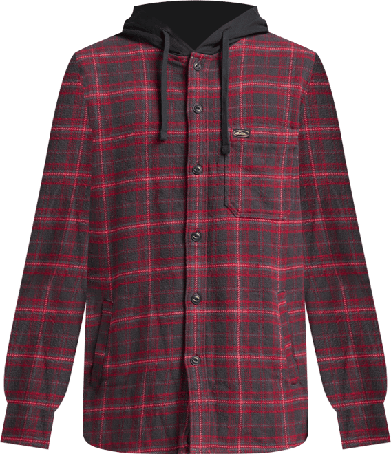Men's Sandbar Hooded Flannel Shirt