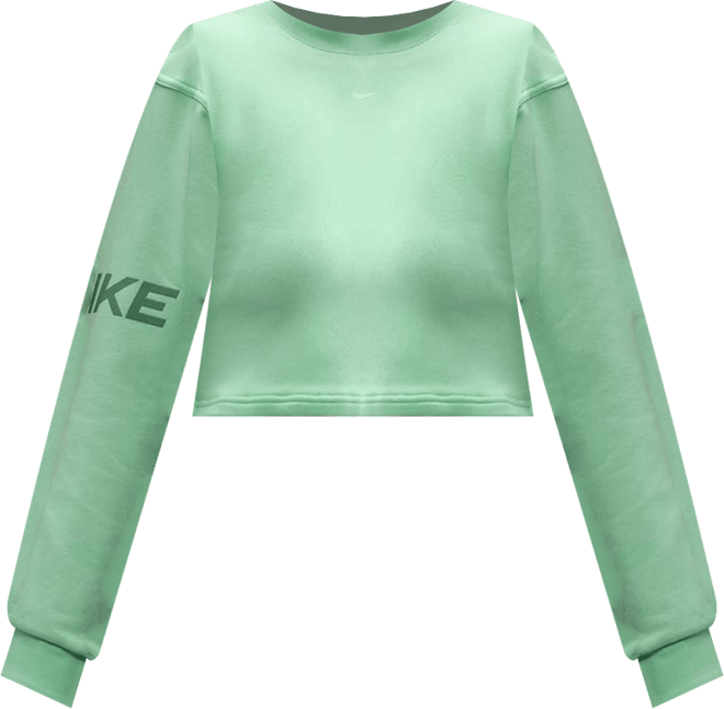 Nike Pro Women's Dri-FIT Loose Crew-Neck French Terry Sweatshirt