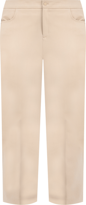 Plus Size Wide-Leg Trousers