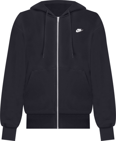 Nike Club Mens Long Sleeve Zipper Active Big and Tall Hoodie