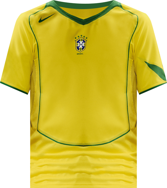 Brazil 2004 Total 90 Reissue Men's Nike Football Replica Shirt