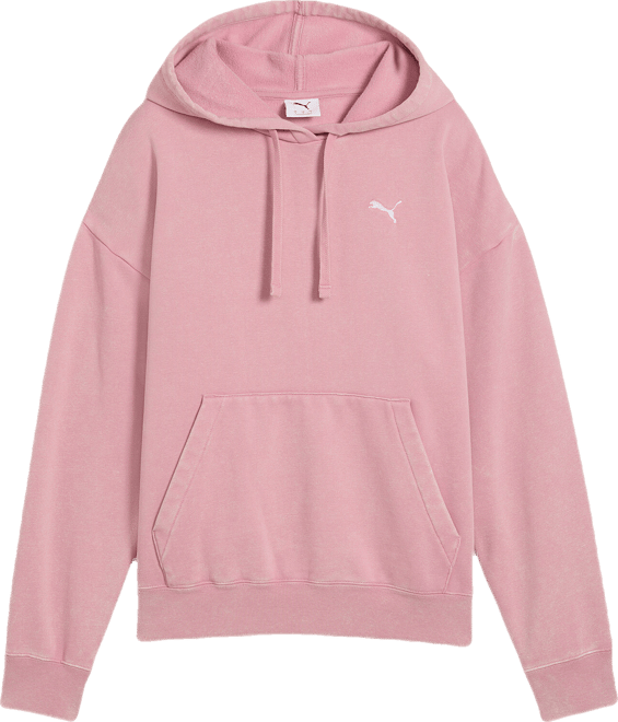 PUMA Elevated Essentials Acid Wash Fleece Hoodie