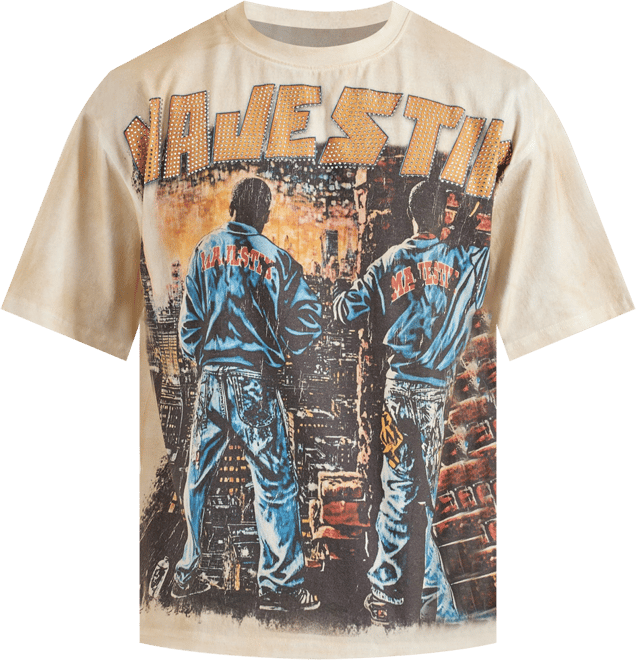 Majestik Graffiti Wall Tee