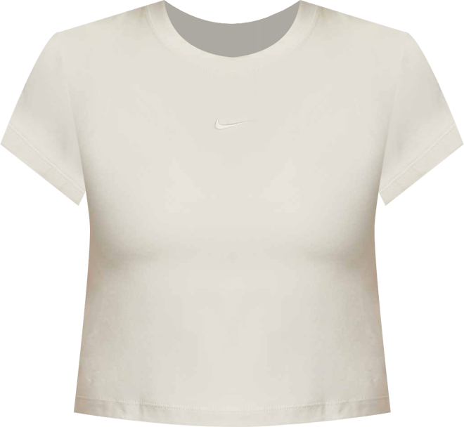 ナイキ スポーツウェア チル ニット ウィメンズ クロップド Tシャツ