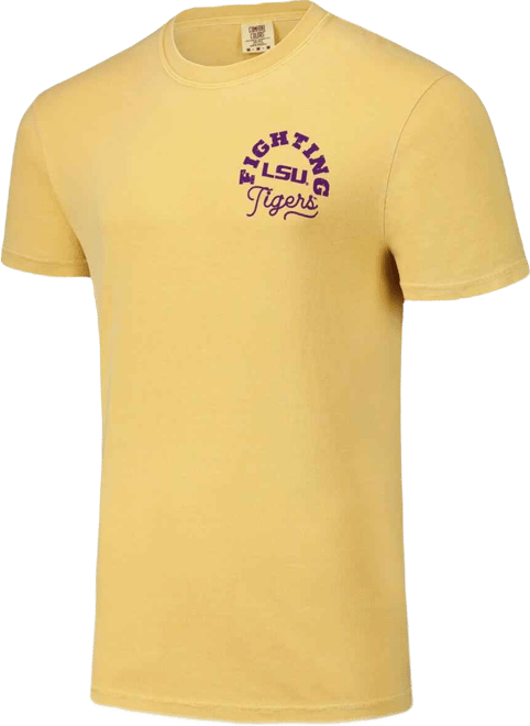Men's and Women's Gold Lsu Tigers Hyper Local Worn Mascot T-Shirt