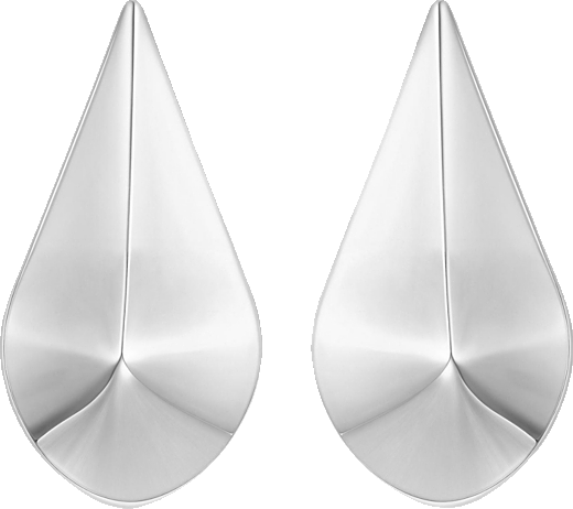 Chic Sculptural Dome Drop Earrings