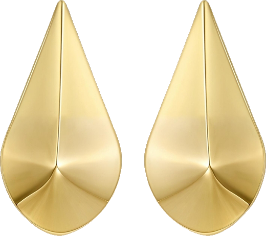 Chic Sculptural Dome Drop Earrings