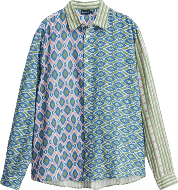 Men's Long-sleeve Jacquard shirt