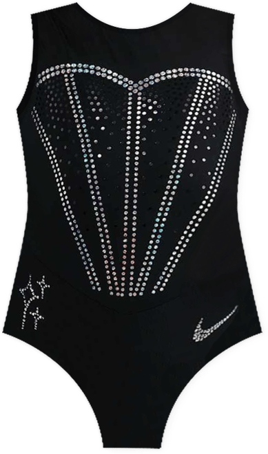 Nike Gymnastics Skye Blakely 2025 U.S. Championships Midnight Replica Leotard