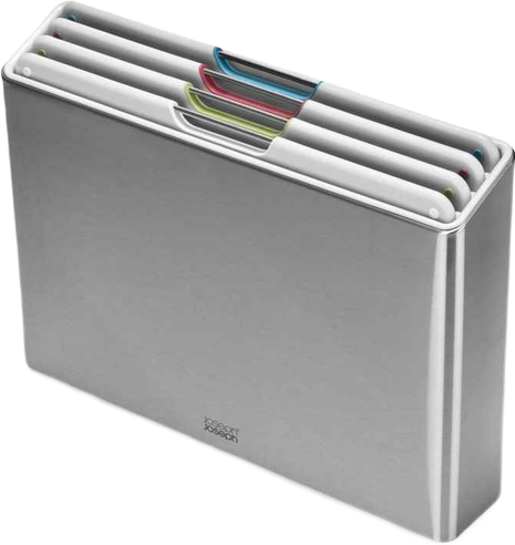 Folio Steel 4-Pc. Cutting Board Set